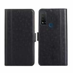 For TCL 20 R 5G / Bremen / 20 AX 5G Ostrich Texture Flip Leather Phone Case(Black)