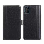 For UMIDIGI A11 Pro Max Ostrich Texture Flip Leather Phone Case(Black)