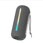 HOPESTAR P39 Outdoor Waterproof RGB Light Wireless Bluetooth Speaker(Grey)