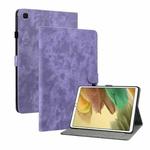 For Samsung Galaxy Tab A7 Lite Tiger Pattern PU Tablet Case(Purple)