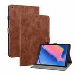 For Samsung Galaxy Tab A 8.0 2019 Tiger Pattern PU Tablet Case(Brown)