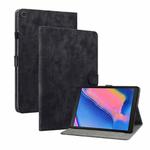 For Samsung Galaxy Tab A 8.0 2019 Tiger Pattern PU Tablet Case(Black)