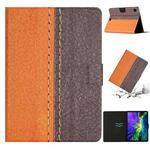 For iPad Pro 11 2020 Stitching Solid Color Smart Leather Tablet Case(Orange)