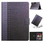 For Amazon Kindle Paperwhite 4 / 3 / 2 / 1 Stitching Solid Color Smart Leather Tablet Case(Grey)