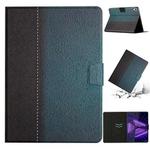 For Lenovo Tab M10 3rd Gen Stitching Solid Color Smart Leather Tablet Case(Green)