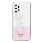 For Samsung Galaxy A32 5G Bronzing Butterfly Flower Phone Case(Dandelions)