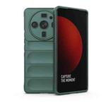 For Xiaomi 12S Ultra Magic Shield TPU + Flannel Phone Case(Dark Green)