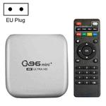 Q96 Mini+ HD 1080P Android TV box Network Set-Top Box, Memory:4GB+32GB(EU Plug)