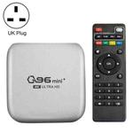 Q96 Mini+ HD 1080P Android TV box Network Set-Top Box, Memory:4GB+32GB(UK Plug)