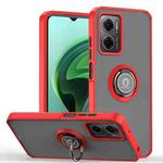 For Xiaomi Redmi Note 11E Q Shadow 1 Series TPU and PC Phone Case(Red)