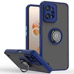 For Realme C31 Q Shadow 1 Series TPU and PC Phone Case(Royal Blue)
