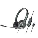 SOYTO SY-G30C Long Microphone Wired Noise Cancelling Ergonomic Gaming Headset, Interface:USB(Black)