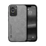 For Huawei Nova 10 Skin Feel Magnetic Leather Back Phone Case(Light Grey)