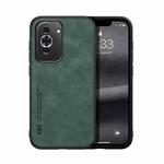 For Huawei Nova 10 Pro Skin Feel Magnetic Leather Back Phone Case(Green)