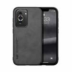 For Huawei Nova 10 Pro Skin Feel Magnetic Leather Back Phone Case(Dark Grey)