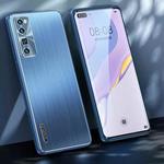 For Huawei nova 7 Pro 5G Brushed Texture Shockproof Phone Case(Navy Blue)