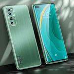 For Huawei nova 7 Pro 5G Brushed Texture Shockproof Phone Case(Matcha Green)