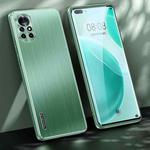 For Huawei nova 8 Brushed Texture Shockproof Phone Case(Matcha Green)