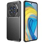 For Huawei Mate 50 Carbon Fiber Texture Shockproof TPU Phone Case(Black)