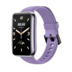 For Xiaomi Mi Band 7 Pro Solid Color TPU Watch Band(Purple)