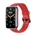 For Xiaomi Mi Band 7 Pro Solid Color TPU Watch Band(Red)