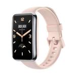 For Xiaomi Mi Band 7 Pro Solid Color TPU Watch Band(Pink)