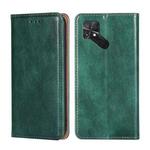 For Xiaomi Poco C40 Gloss Oil Solid Color Magnetic Flip Leather Phone Case(Green)