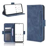 For TONE E22 Skin Feel Calf Texture Card Slots Leather Phone Case(Blue)