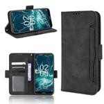 For Nokia C200 Skin Feel Calf Texture Card Slots Leather Phone Case(Black)