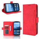 For Oukitel WP16 Skin Feel Calf Texture Card Slots Leather Phone Case(Red)