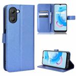 For Realme V20 5G Diamond Texture Leather Phone Case(Blue)