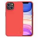 For iPhone 14 NILLKIN Frosted Shield Pro PC + TPU Phone Case (Red)
