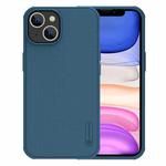 For iPhone 14 NILLKIN Frosted Shield Pro PC + TPU Phone Case (Blue)
