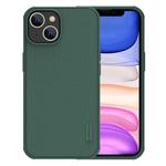 For iPhone 14 Plus NILLKIN Frosted Shield Pro PC + TPU Phone Case (Green)