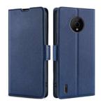 For Nokia C200 Ultra-thin Voltage Side Buckle Horizontal Flip Leather Phone Case(Blue)