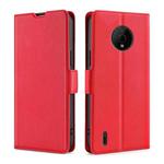 For Nokia C200 Ultra-thin Voltage Side Buckle Horizontal Flip Leather Phone Case(Red)