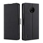 For Nokia C200 Ultra-thin Voltage Side Buckle Horizontal Flip Leather Phone Case(Black)