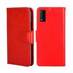 For TCL 30T/T603DL Crystal Texture Leather Phone Case(Red)