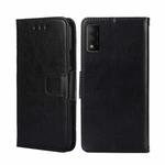 For TCL 30T/T603DL Crystal Texture Leather Phone Case(Black)