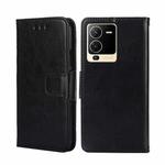 For vivo S15 5G Crystal Texture Leather Phone Case(Black)