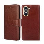 For Huawei Nova 10 Crystal Texture Leather Phone Case(Brown)