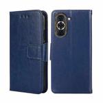 For Huawei Nova 10 Pro Crystal Texture Leather Phone Case(Royal Blue)
