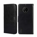 For Nokia C200 Crystal Texture Leather Phone Case(Black)