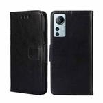 For Xiaomi 12 Lite Crystal Texture Leather Phone Case(Black)