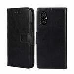 For Xiaomi Poco M4 5G Crystal Texture Leather Phone Case(Black)