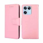 For OnePlus Ace Racing Crystal Texture Leather Phone Case(Pink)