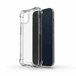 For iPhone 14 Plus Four-corner Airbag Anti-fall Phone Case (Transparent)