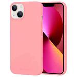 For iPhone 14 Plus GOOSPERY SOFT FEELING Liquid TPU Phone Case (Pink)