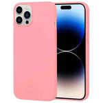 For iPhone 14 Pro GOOSPERY SOFT FEELING Liquid TPU Phone Case(Pink)