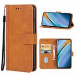For OPPO K10 Energy Leather Phone Case(Brown)